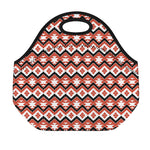 Native American Indian Pattern Print Neoprene Lunch Bag