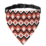 Native American Indian Pattern Print Over The Collar Dog Bandana