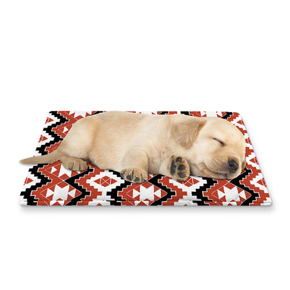 Native American Indian Pattern Print Pet Cooling Mat Cover