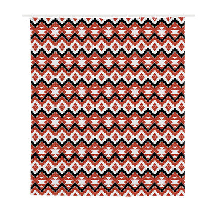Native American Indian Pattern Print Polyester Shower Curtain