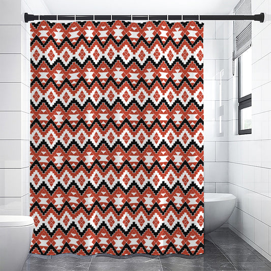 Native American Indian Pattern Print Premium Shower Curtain