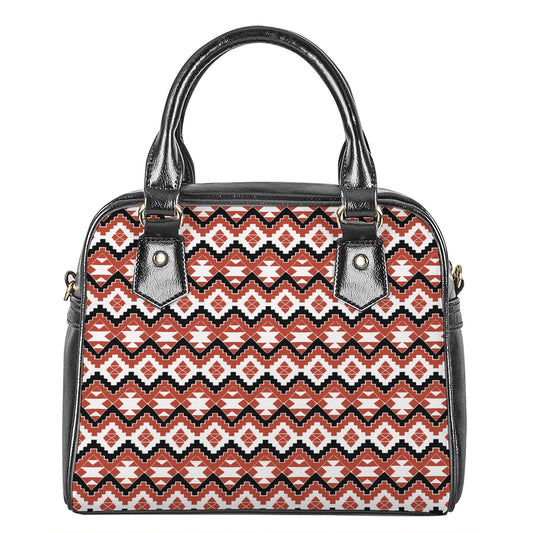 Native American Indian Pattern Print Shoulder Handbag