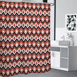 Native American Indian Pattern Print Shower Curtain