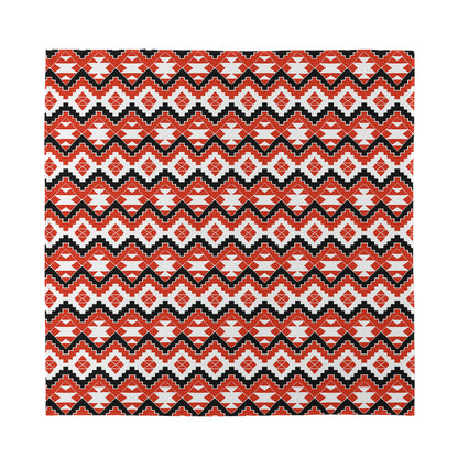 Native American Indian Pattern Print Silk Bandana
