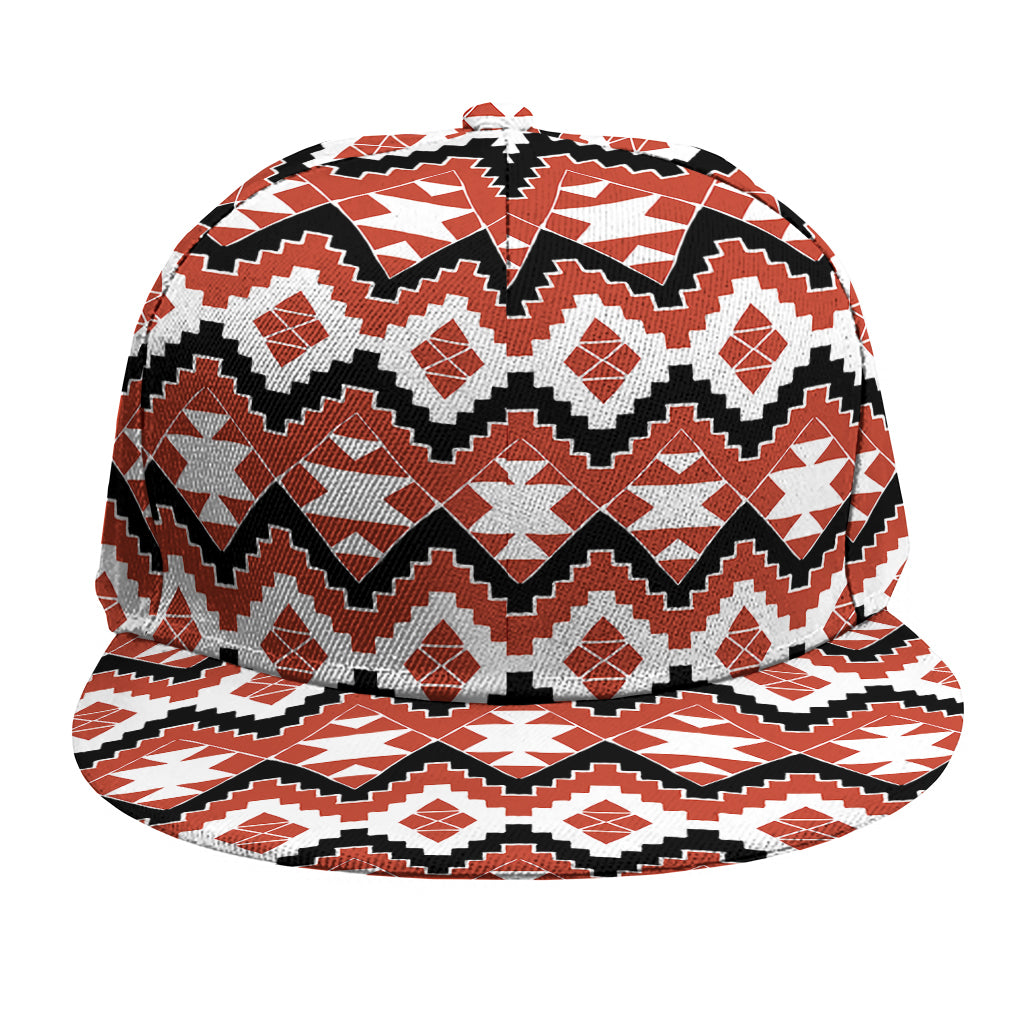 Native American Indian Pattern Print Snapback Cap