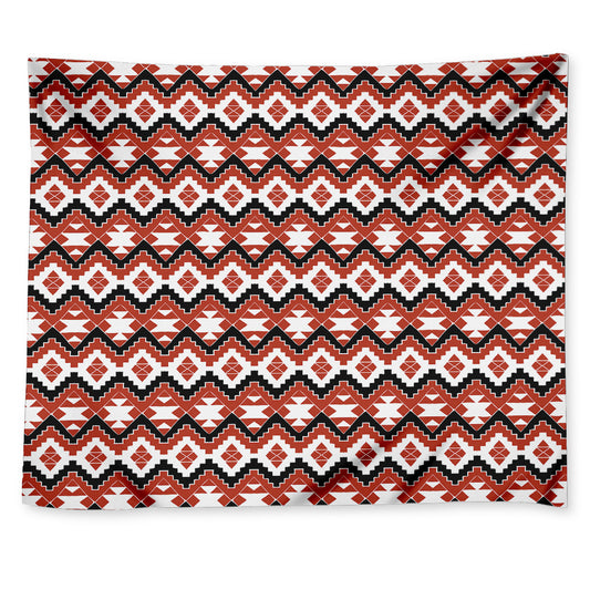 Native American Indian Pattern Print Tapestry