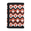 Native American Indian Pattern Print Trifold Wallet