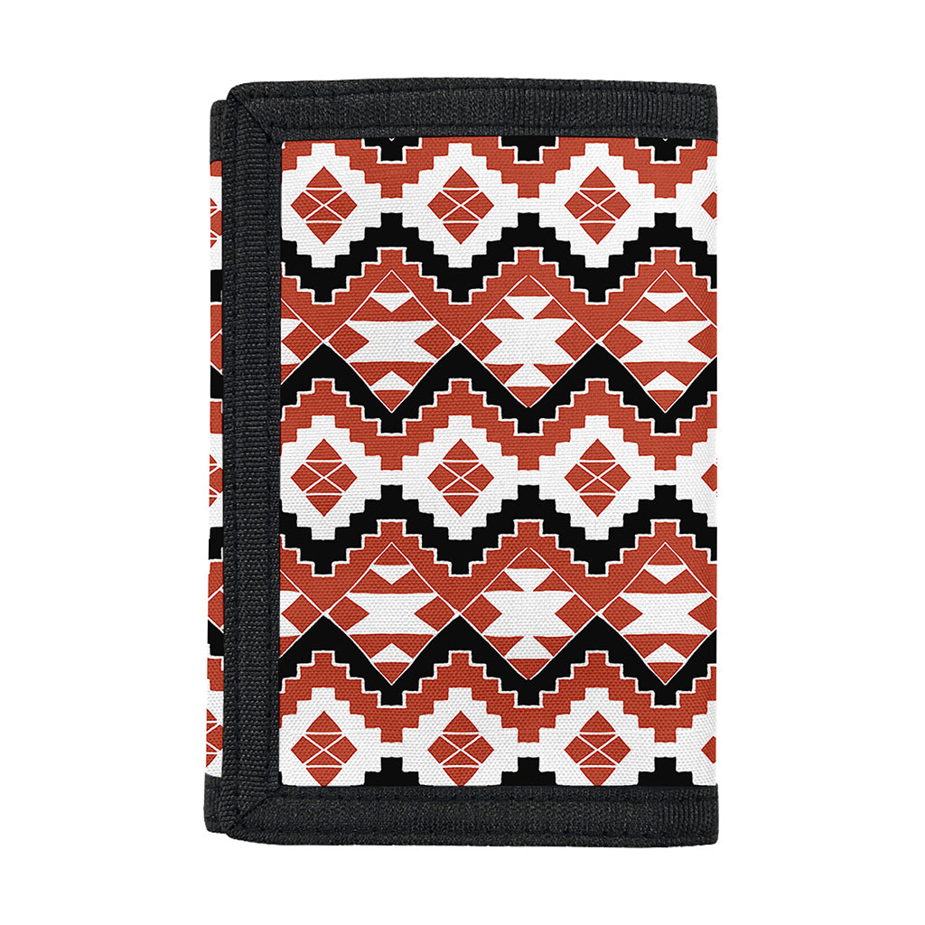 Native American Indian Pattern Print Trifold Wallet