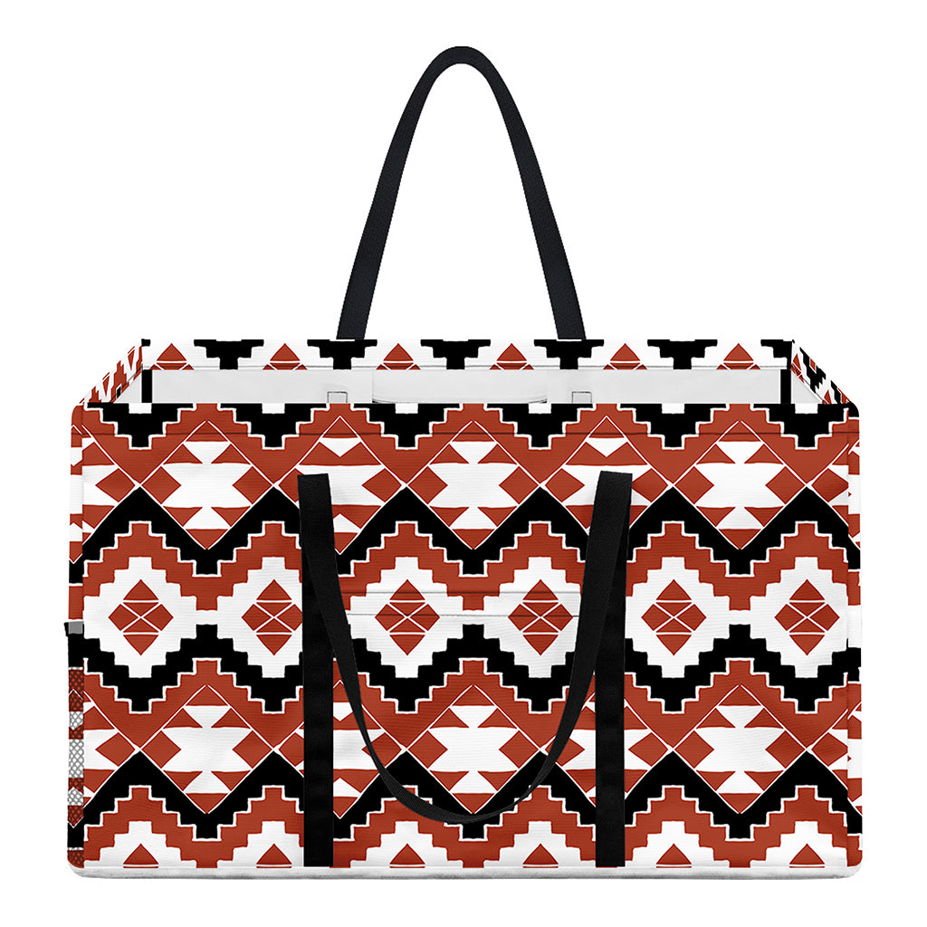 Native American Indian Pattern Print Utility Tote Bag