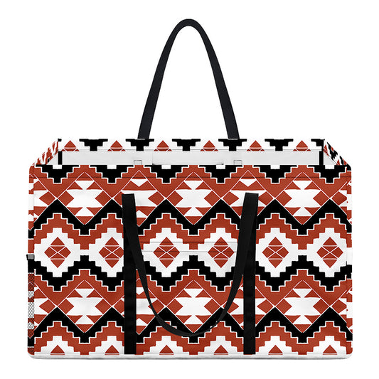 Native American Indian Pattern Print Utility Tote Bag