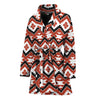 Native American Indian Pattern Print Women's Bathrobe