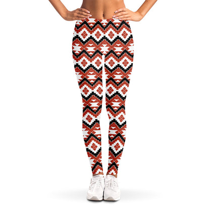 Native American Indian Pattern Print Women's Leggings