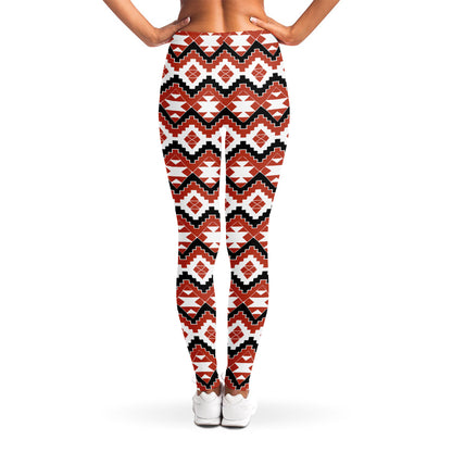 Native American Indian Pattern Print Women's Leggings