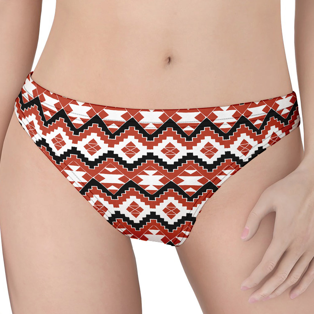 Native American Indian Pattern Print Women's Thong