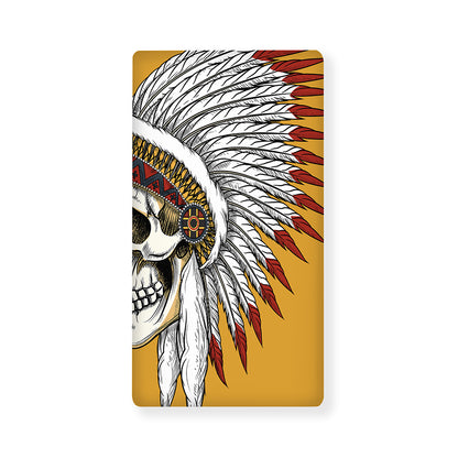 Native American Indian Skull Print Baby Crib Sheet