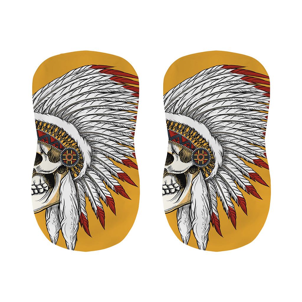 Native American Indian Skull Print Bar Stool Covers