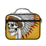 Native American Indian Skull Print Briefcase Bible Bag
