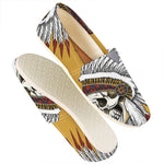Native American Indian Skull Print Casual Shoes