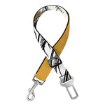 Native American Indian Skull Print Dog Seat Belt