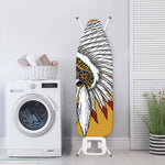 Native American Indian Skull Print Ironing Board Cover