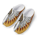 Native American Indian Skull Print Mesh Casual Shoes