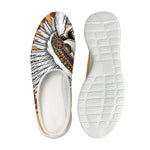 Native American Indian Skull Print Mesh Casual Shoes