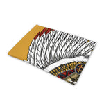 Native American Indian Skull Print Pet Cooling Mat Cover