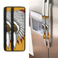 Native American Indian Skull Print Refrigerator Handle Covers
