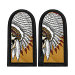 Native American Indian Skull Print Skillet Handle Cover