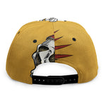 Native American Indian Skull Print Snapback Cap