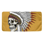 Native American Indian Skull Print Towel