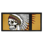 Native American Indian Skull Print Trifold Wallet