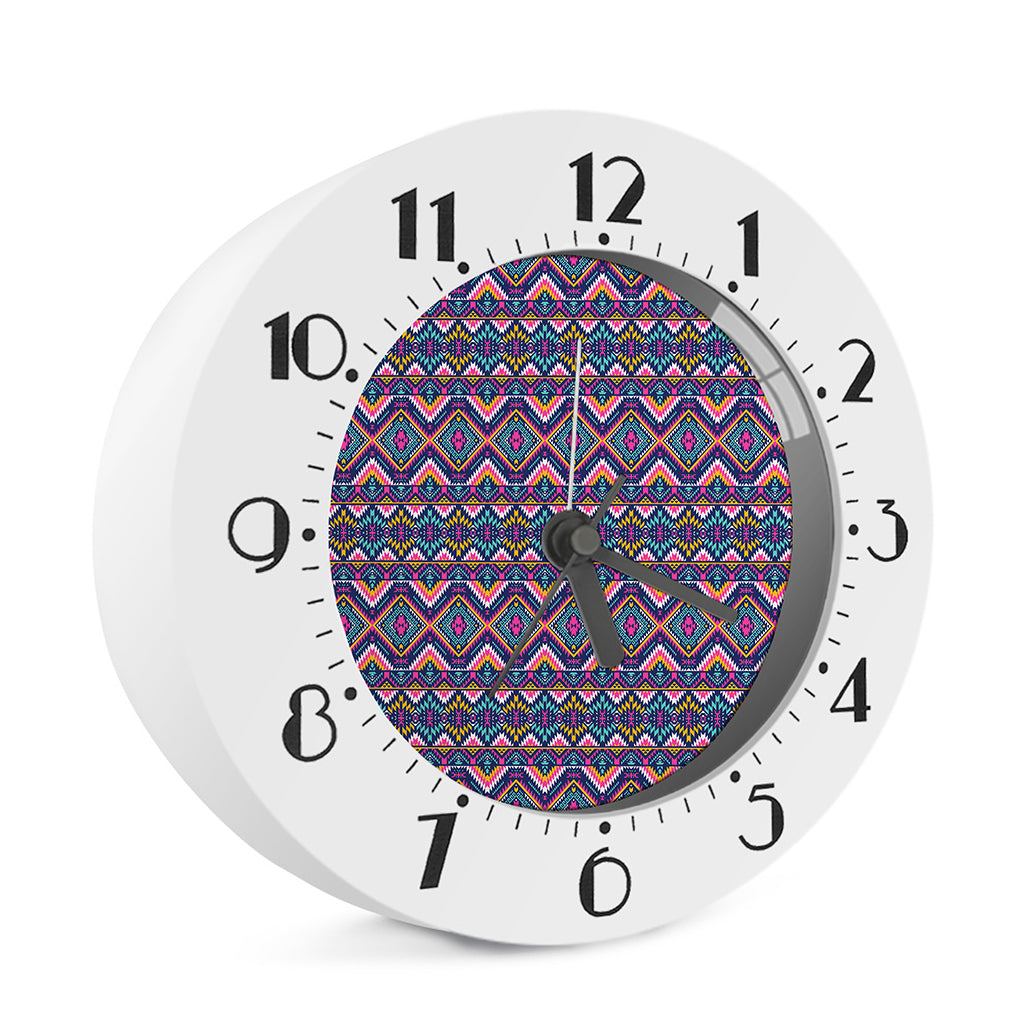 Native American Navajo Tribal Print Alarm Clock
