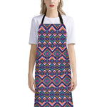 Native American Navajo Tribal Print Bib Apron With Pocket