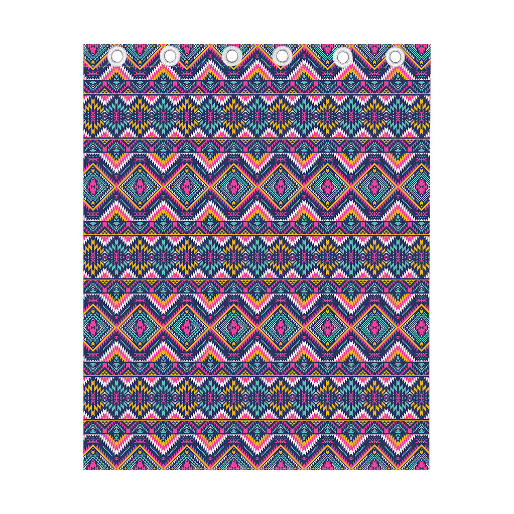 Native American Navajo Tribal Print Curtain