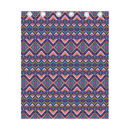 Native American Navajo Tribal Print Curtain