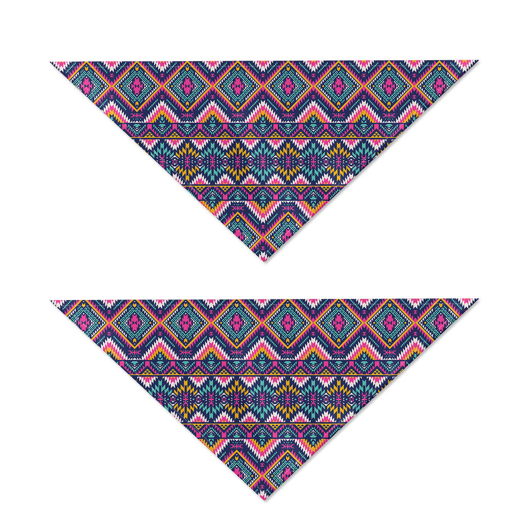 Native American Navajo Tribal Print Dog Bandana