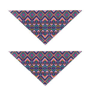 Native American Navajo Tribal Print Dog Bandana