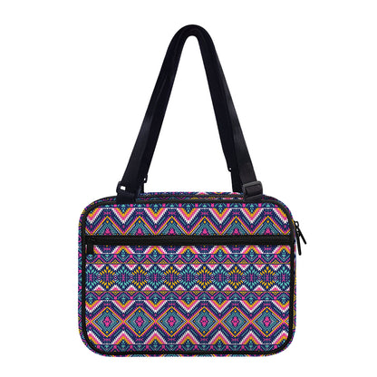 Native American Navajo Tribal Print Double Strap Bible Bag