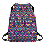 Native American Navajo Tribal Print Drawstring Backpack