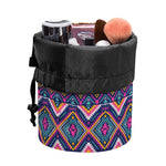 Native American Navajo Tribal Print Drawstring Makeup Bag