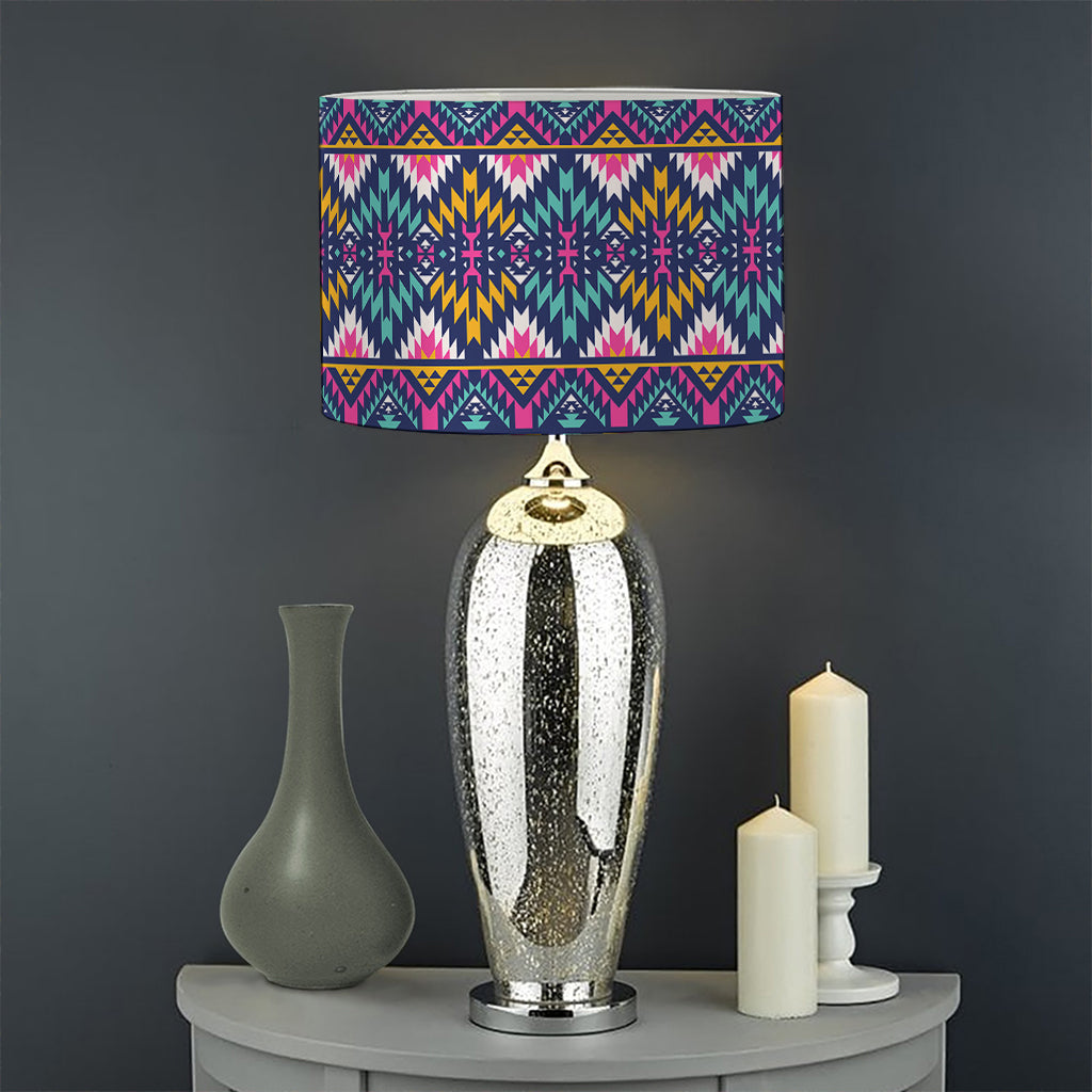 Native American Navajo Tribal Print Drum Lamp Shade