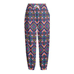 Native American Navajo Tribal Print Fleece Lined Knit Pants