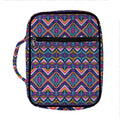Native American Navajo Tribal Print Front Pocket Bible Bag