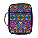 Native American Navajo Tribal Print Front Pocket Bible Bag