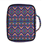 Native American Navajo Tribal Print Front Pocket Bible Bag