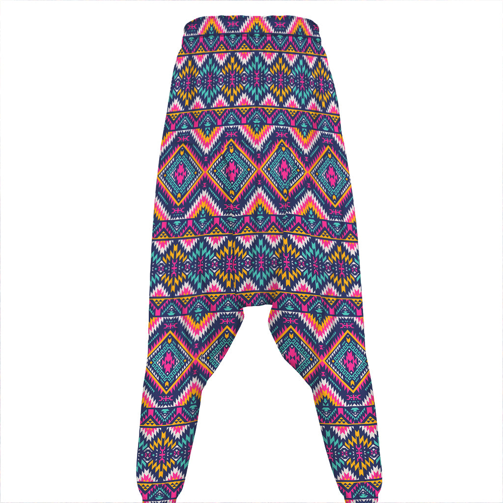 Native American Navajo Tribal Print Hammer Pants