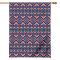 Native American Navajo Tribal Print House Flag
