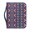 Native American Navajo Tribal Print Leather Bible Cover