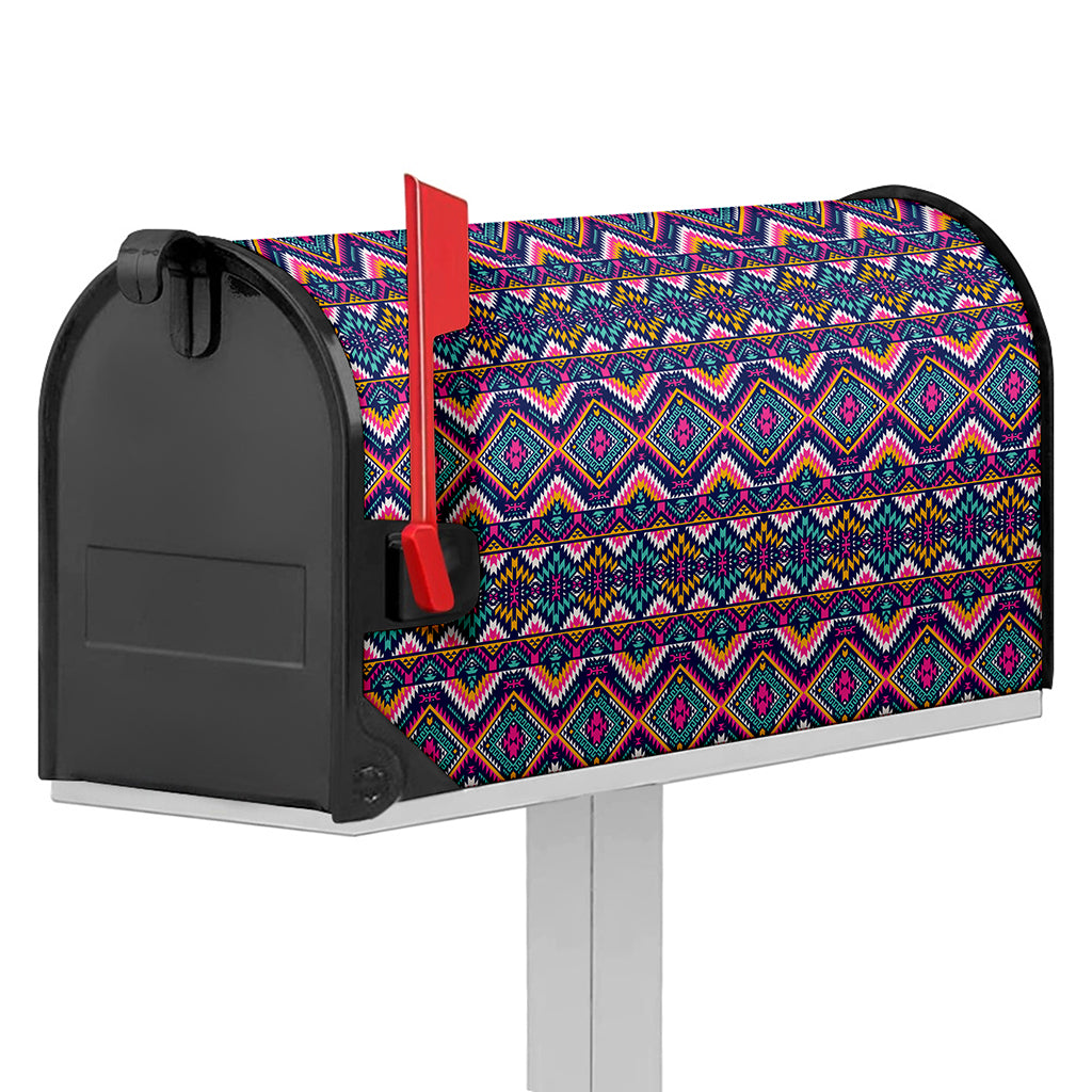 Native American Navajo Tribal Print Mailbox Cover
